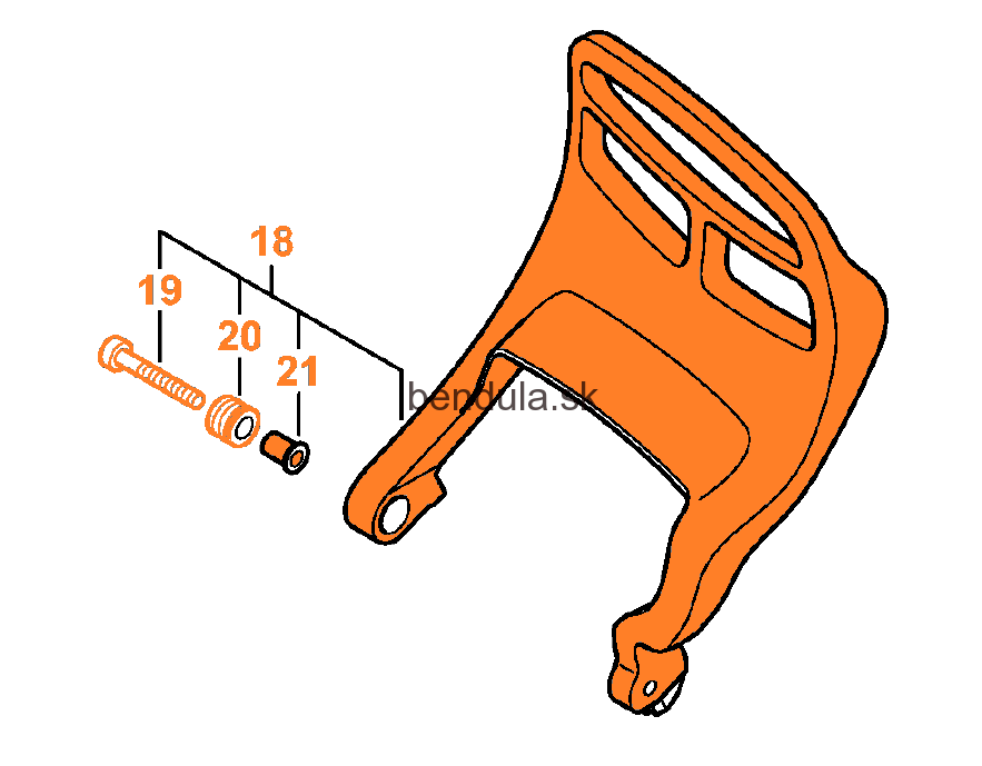 fékkar MS 462