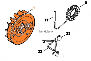 lendkerék MS 261 C-M