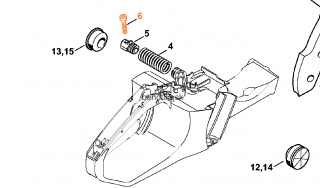 csavar P 6 x 21.5