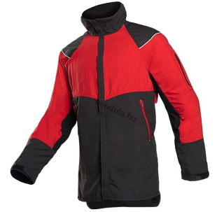 kabát Forest W-air piros-fekete
